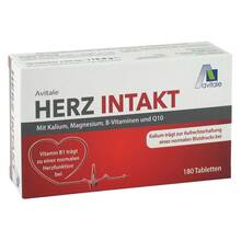 Abbildung: Herz Intakt mit Kalium + Magnesium+B-Vitamine Tabletten  180 St, Tabletten PZN 18219331 