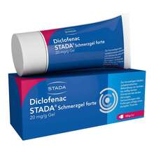 Abbildung: Diclofenac Stada Schmerzgel forte 20 mg / g 150 g, Gel PZN 18244725 