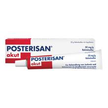 Abbildung: Posterisan akut 50 mg / g Rektalsalbe 50 g, Salbe PZN 18247994 