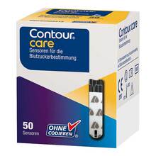 Abbildung: Contour Care Sensoren 50 St, Teststreifen PZN 18270668 