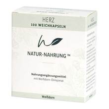 Abbildung: Natur-Nahrung Herz Weißdorn Weichkapseln 100 St, Weichkapseln PZN 18295645 