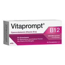 Abbildung: Vitaprompt 1000 Mikrogramm Filmtabletten 50 St, Filmtabletten PZN 18299910 