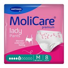 Abbildung: Molicare Premium lady Pants 5 Tropfen M 8 St PZN 18300760 