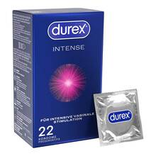 Abbildung: Durex Intense Kondome 22 St, Kondome PZN 18304189 