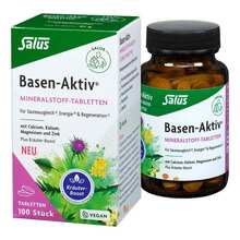 Abbildung: Basen Aktiv Mineralstoff-Kräuter-Extrakt-Tabletten 100 St, Tabletten PZN 18316005 