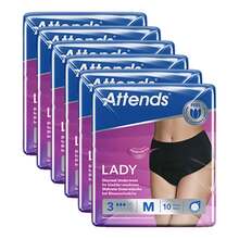 Abbildung: ATTENDS Lady Discreet Underwear 3 M 6X10 St, Beutel PZN 18336522 