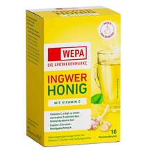Abbildung: Wepa Ingwer + Honig+Vitamin C Pulver 10X10 g, Pulver PZN 18336999 