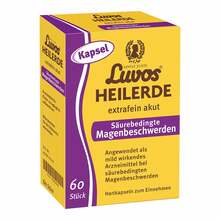 Abbildung: Luvos Heilerde extrafein akut Säureb.Magenbe.Kapseln  60 St, Kapseln PZN 18360644 