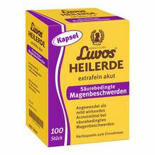Abbildung: Luvos Heilerde extrafein akut Säureb.Magenbe.Kapseln  100 St, Kapseln PZN 18360650 