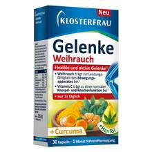 Abbildung: Klosterfrau Gelenke Weihrauch Weichkapseln 30 St, Weichkapseln PZN 18360874 
