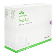 Abbildung: MEPILEX 10x12 cm Schaumverband 10 St, Verband PZN 18361276 