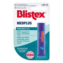 Abbildung: Blistex Medplus Stick ohne Mineralöl 4.25 g, Stifte PZN 18371866 