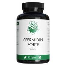 Abbildung: Green Naturals Spermidin Forte 5,5 mg vegan Kapseln  90 St, Kapseln PZN 18386827 