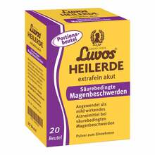 Abbildung: Luvos Heilerde extrafein akut Säureb.Magenbe.Beutel  20X6.5 g, Pulver PZN 18405252 