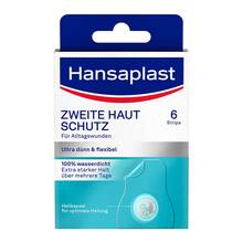 Abbildung: Hansaplast Zweite Haut Schutz Pflaster 6 St, Pflaster PZN 18411057 