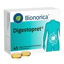 Abbildung: Digestopret magensaftresistente Weichkapseln 45 St, Magensaftresistente Weichkapseln PZN 18428253 