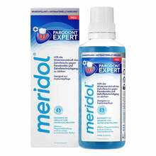Abbildung: Meridol Parodont-Expert Mundspülung 400 ml, Spüllösung PZN 18435098 