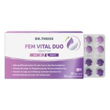 Abbildung: DR.THEISS Fem Vital Duo Tabletten 56 St, Tabletten PZN 18439096 