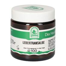 Abbildung: LEBERTRANSALBE 100 g, Salbe PZN 18452412 