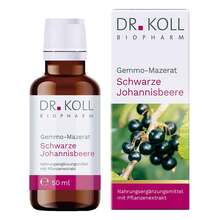 Abbildung: Gemmo-Mazerat schwarz Johannisbeere Dr.Koll Ribes Tro 50 ml, Tropfen PZN 18467997 