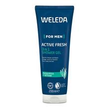 Abbildung: Weleda for Men Active Fresh 3in1 Shower Gel 200 ml, Duschgel PZN 18471237 