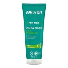 Abbildung: Weleda for Men Energy Fresh 3in1 Shower Gel 200 ml, Duschgel PZN 18471266 