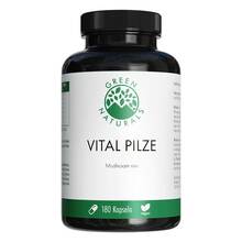 Abbildung: Green Naturals Vital Pilze Cordyceps Reishi vegan 180 St, Kapseln PZN 18603259 