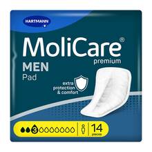 Abbildung: Molicare Premium Men Pad 3 Tropfen 14 St PZN 18659202 