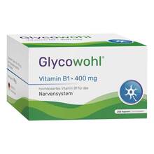 Abbildung: Glycowohl Vitamin B1 Thiamin 400 mg hochdos.Kapseln  200 St, Kapseln PZN 18664887 