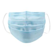 Abbildung: Foliodress mask Comfort loop Typ Iir OP-M.blau 50 St PZN 18668069 