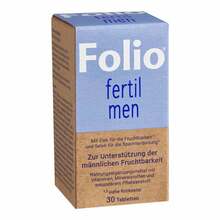 Abbildung: Folio fertil men Tabletten 30 St, Tabletten PZN 18671396 