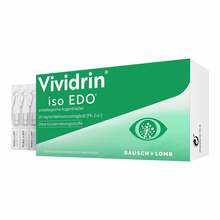 Abbildung: Vividrin iso Edo antiallergische Augentropfen 20X0.5 ml, Augentropfen PZN 18735794 