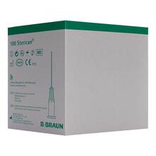 Abbildung: STERICAN Einmalkanüle 27 G 25 mm 100 St, Kanüle PZN 18746349 