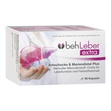 Abbildung: Beh Leber extra Kapseln 90 St, Kapseln PZN 18753007 