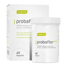 Abbildung: Nupure probaflor plus Probiotika Darmgesundh.Kps 60 St, Kapseln magensaftresistent PZN 18757229 