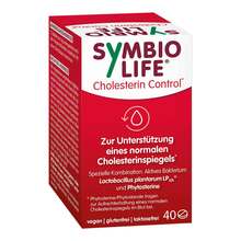 Abbildung: Symbiolife Cholesterin Control mit Phytosterinen Tab 40 St, Tabletten PZN 18757755 