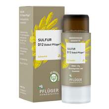 Abbildung: Sulfur D 12 Globuli Pflüger Globulispender 10 g, Globuli PZN 18757867 