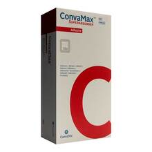Abbildung: CONVAMAX Superabsorber adhäsiv 10x10 cm 10 St, Verband PZN 18760444 