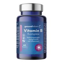 Abbildung: Gesund Leben Vitamin B Komplex Kapseln 60 St, Kapseln PZN 18771703 