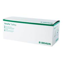 Abbildung: VENOFIX Safety Venenpunkt.21 G 0,8x19mm 30cm grün 50 St, Kanüle PZN 18780412 