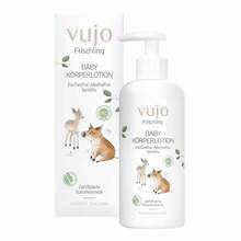 Abbildung: VUJO Frischling Baby Körperlotion 200 ml, Lotion PZN 18783273 