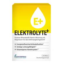 Abbildung: Elektrolyte + Granulatsticks 20 St, Granulat zur Herstellung einer Suspension zum Einnehmen PZN 18795508 