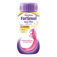Abbildung: FORTIMEL Jucy Plus Himbeere frische Note 32X200 ml, Flüssigkeit PZN 18827272 