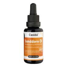 Abbildung: SANDDORNÖL Sanddornfruchtfleischöl naturrein äth. 30 ml, Ätherisches Öl PZN 18848848 