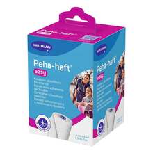Abbildung: PEHA-HAFT easy Fixierbinde 8 cmx4 m weiß 1 St, Binden PZN 18851313 