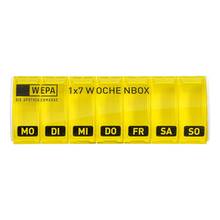 Abbildung: Wepa 1x7 Wochenbox UV-Schutz + gelb 1 St PZN 18877927 