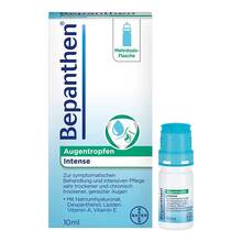 Abbildung: Bepanthen Augentropfen Intense 10 ml, Augentropfen PZN 18878996 