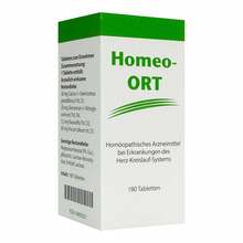 Abbildung: HOMEO-ORT Tabletten 180 St, Tabletten PZN 18909231 