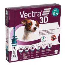 Abbildung: Vectra 3D Lösung z.Auftro.a.d.Haut für Hunde ü.4-10 kg 3 St, Lösung PZN 18910197 
