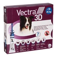 Abbildung: Vectra 3D Lösung z.Auftro.a.d.Haut für Hunde ü.10-25 kg 3 St, Lösung PZN 18910205 